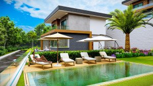 PREMIUM LIFE VILLAS 4+1, 5+1 KARGICAK ELIGIBLE FOR TURKISH CITIZENSHIP